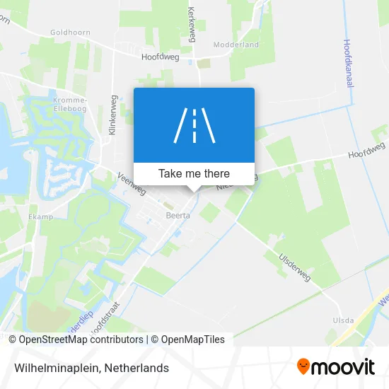 Wilhelminaplein map