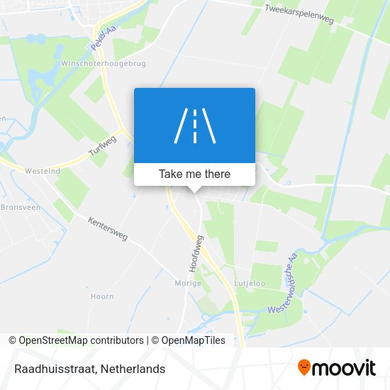 Raadhuisstraat map