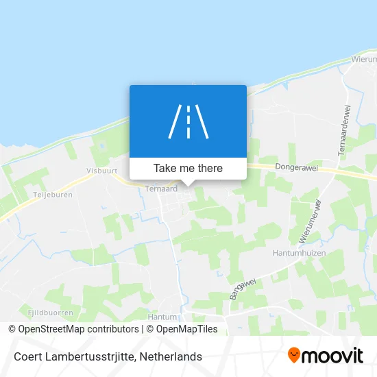 Coert Lambertusstrjitte map