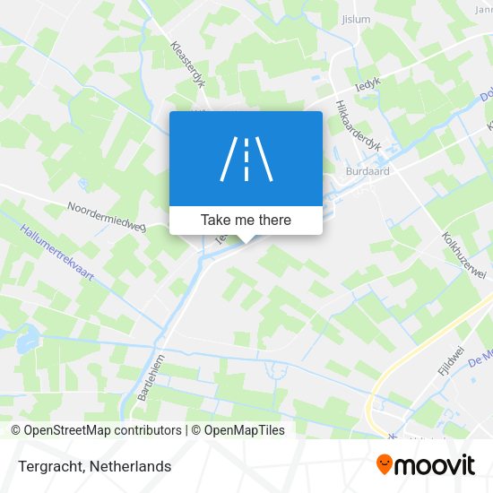 Tergracht map