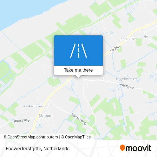 Foswerterstrjitte map