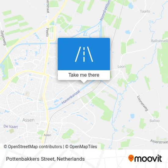 Pottenbakkerstraat map