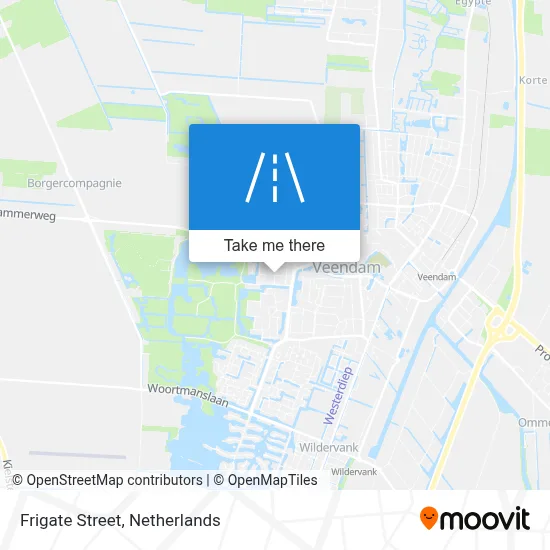 Fregatstraat map