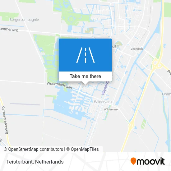 Teisterbant map