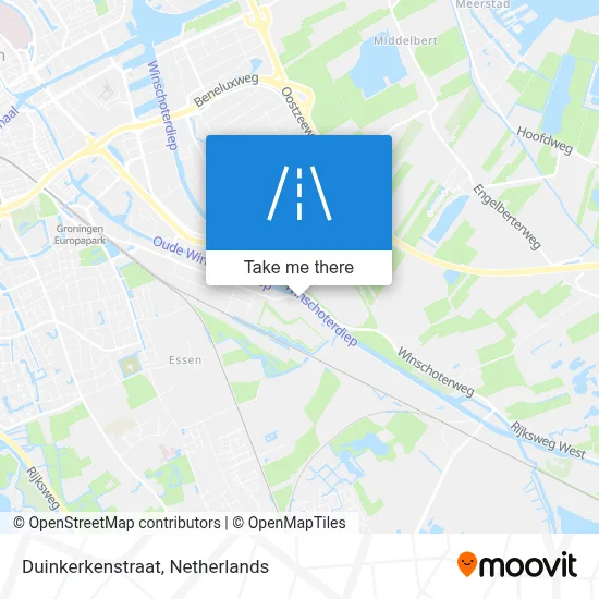 Duinkerkenstraat map