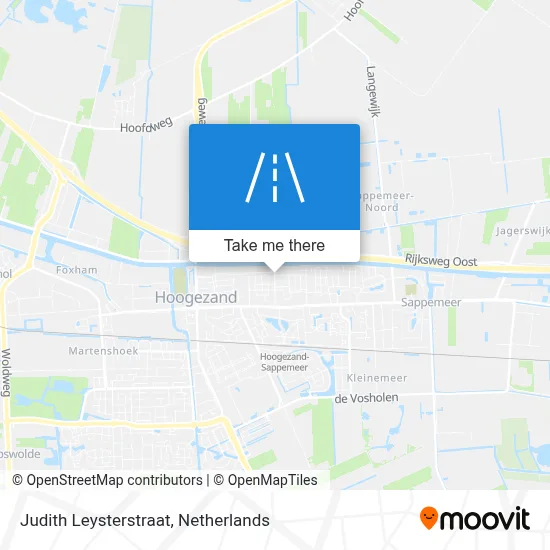 Judith Leysterstraat map