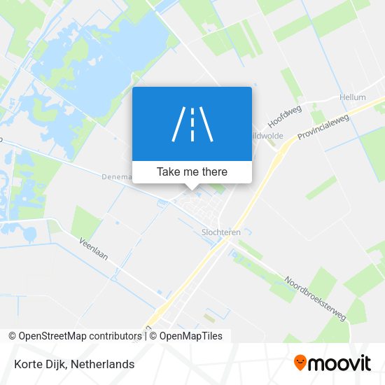 Korte Dijk map