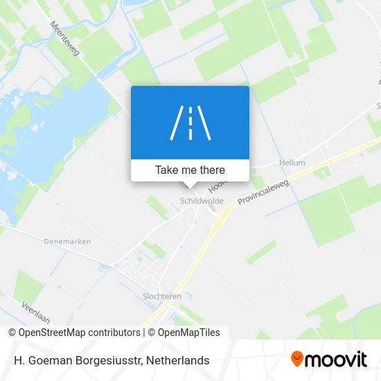 H. Goeman Borgesiusstr map