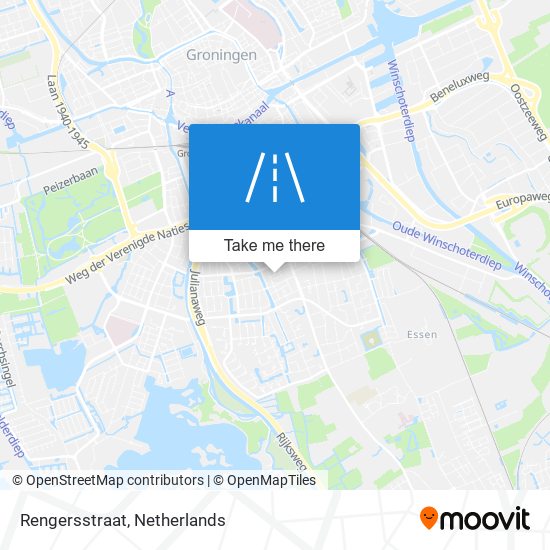 Rengersstraat map