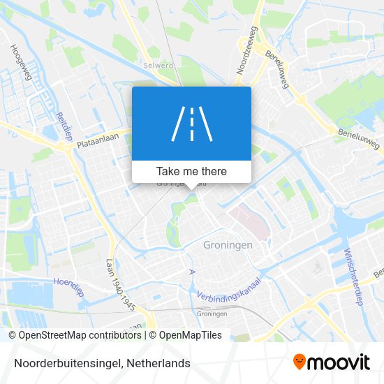 Noorderbuitensingel map