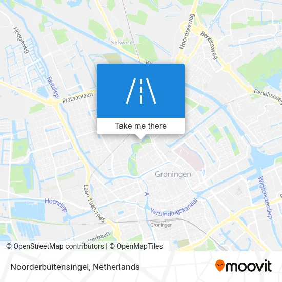 Noorderbuitensingel map