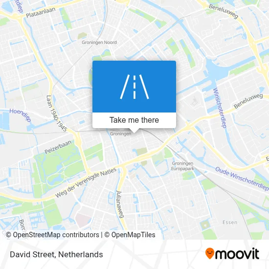Davidstraat map