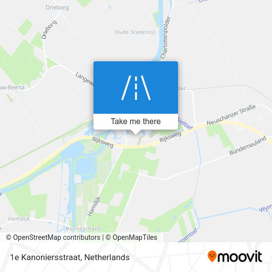 1e Kanoniersstraat map