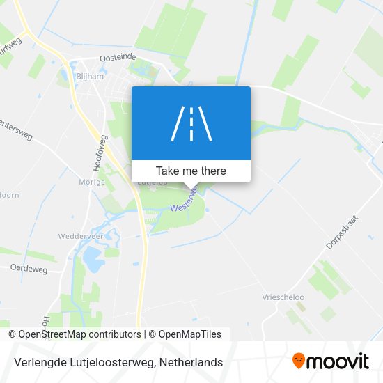 Verlengde Lutjeloosterweg map