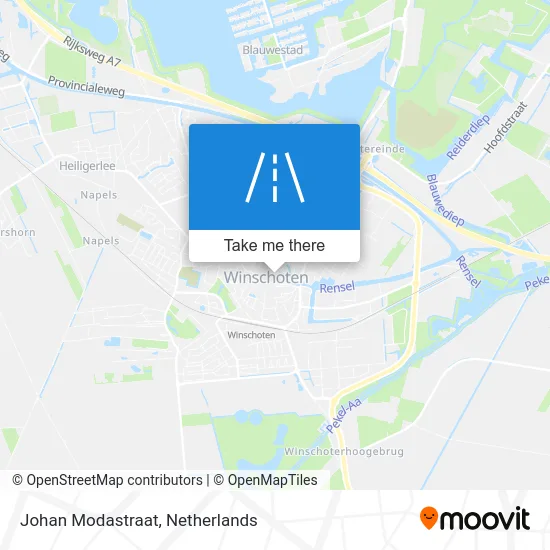 Johan Modastraat map