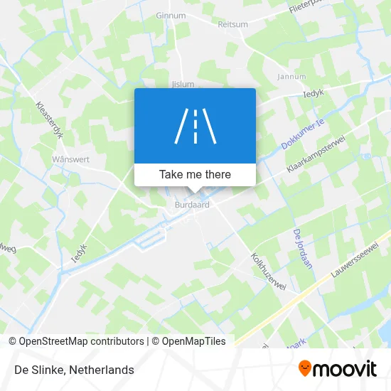De Slinke map