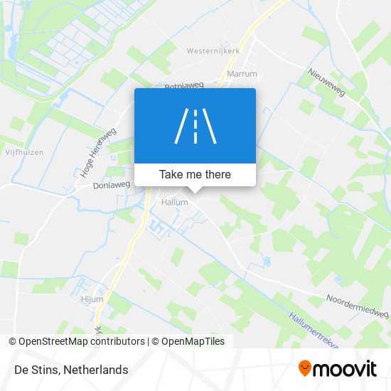 De Stins map