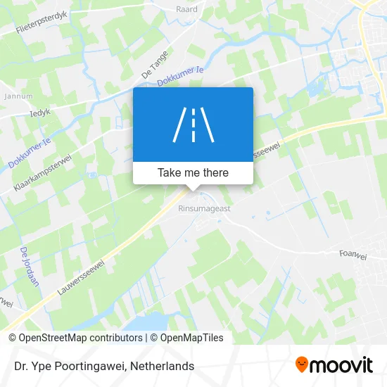 Dr. Ype Poortingawei map