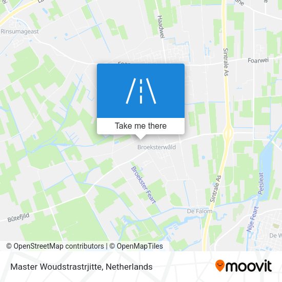 Master Woudstrastrjitte map