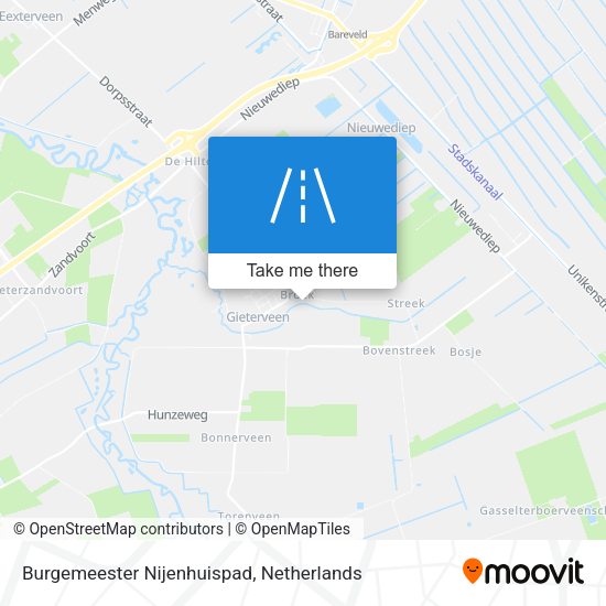 Burgemeester Nijenhuispad map