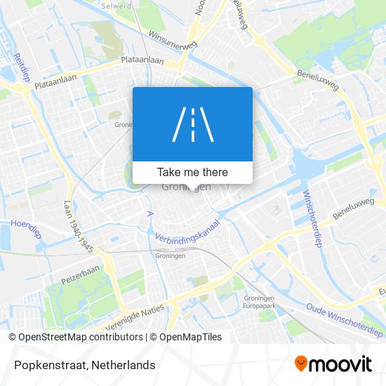 Popkenstraat map