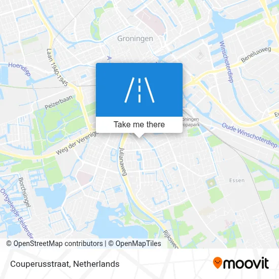Couperusstraat map