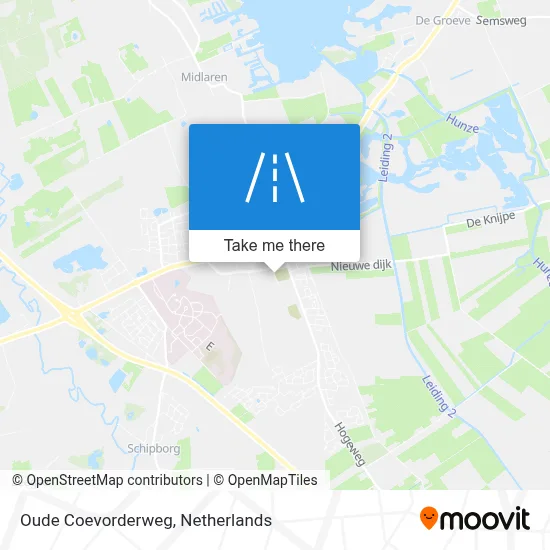 Oude Coevorderweg map