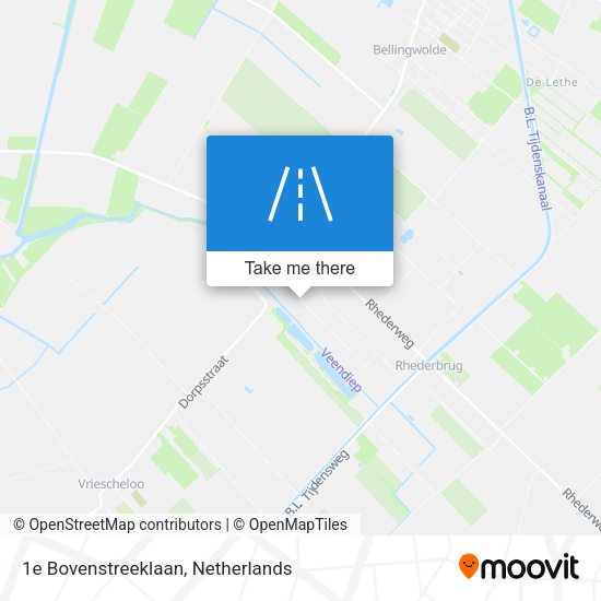 1e Bovenstreeklaan map