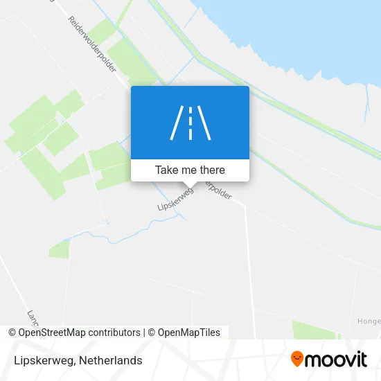 Lipskerweg map