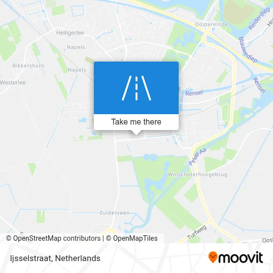 Ijsselstraat map