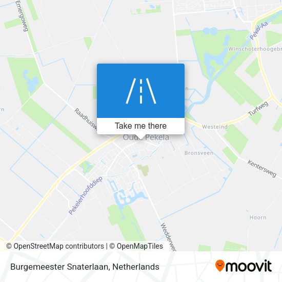 Burgemeester Snaterlaan map