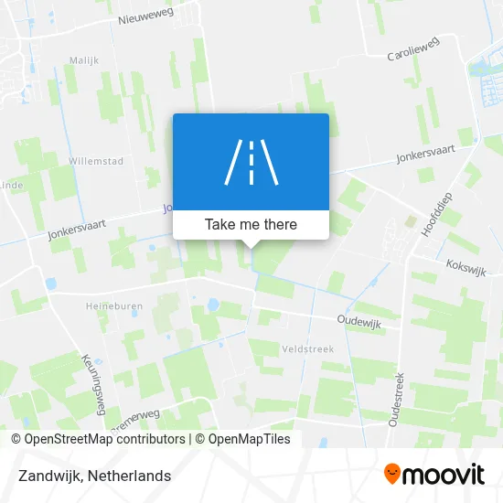 Zandwijk map