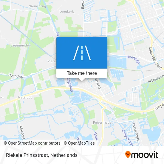 Riekele Prinsstraat map