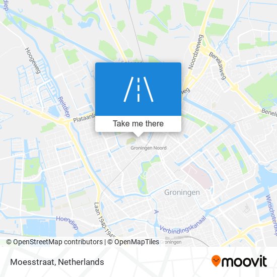 Moesstraat map