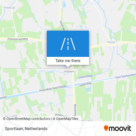 Sportlaan map