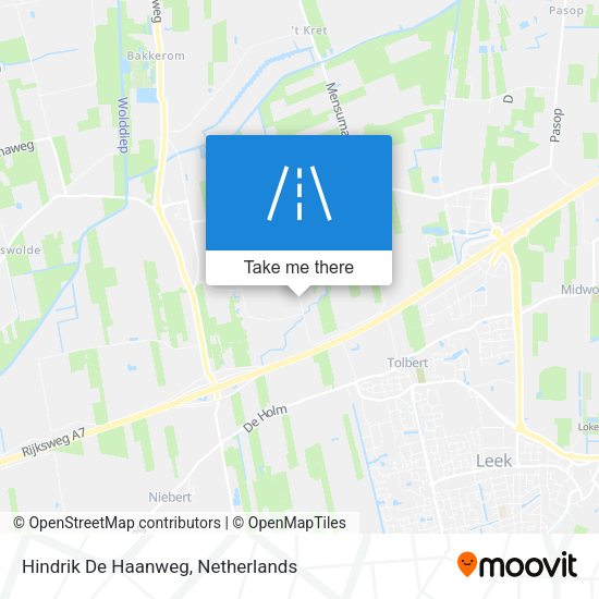 Hindrik De Haanweg map