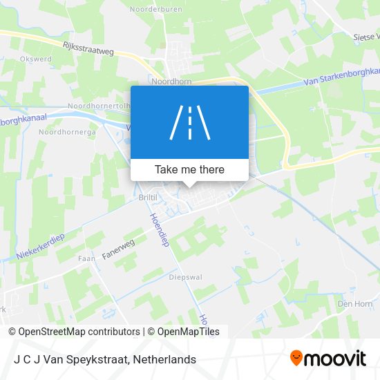 J C J Van Speykstraat map