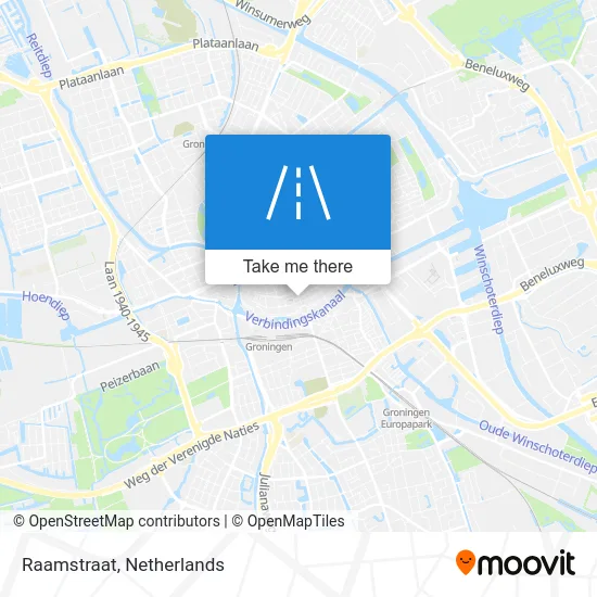Raamstraat map
