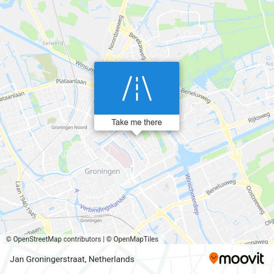 Jan Groningerstraat map