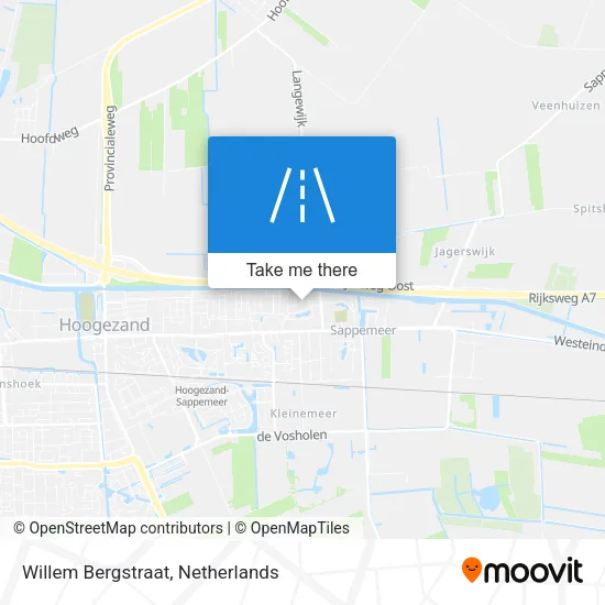 Willem Bergstraat map