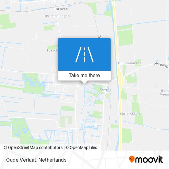 Oude Verlaat map