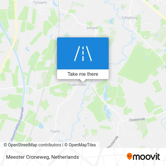 Meester Croneweg map