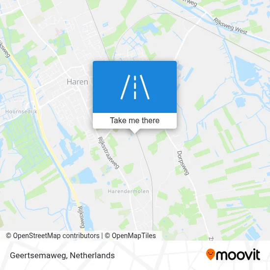 Geertsemaweg map