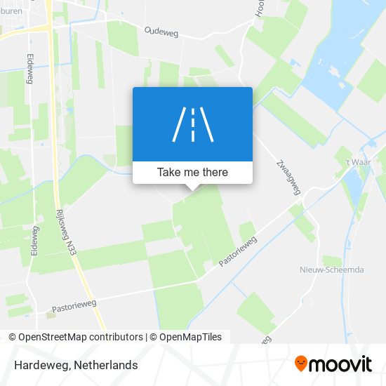 Hardeweg map