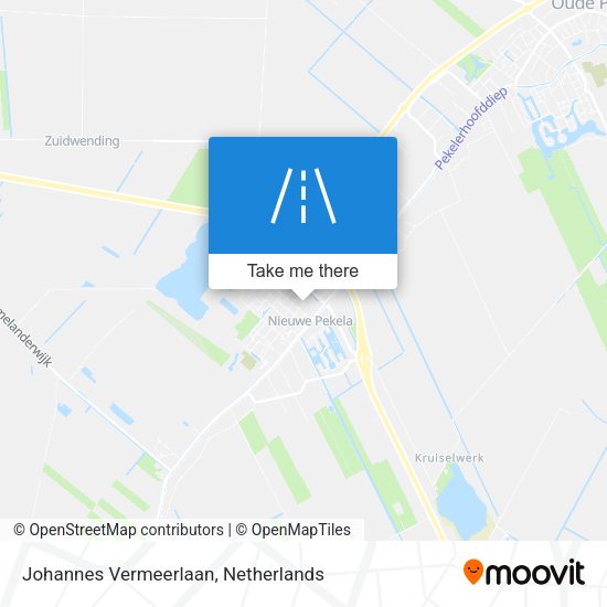 Johannes Vermeerlaan map