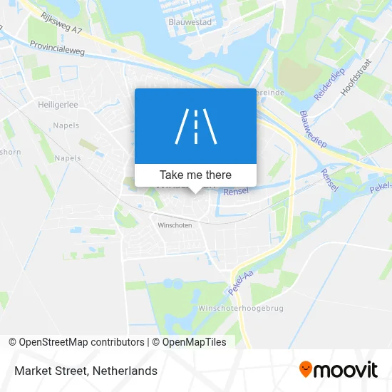 Marktstraat map