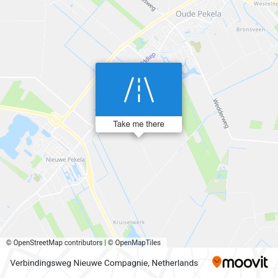 Verbindingsweg Nieuwe Compagnie map