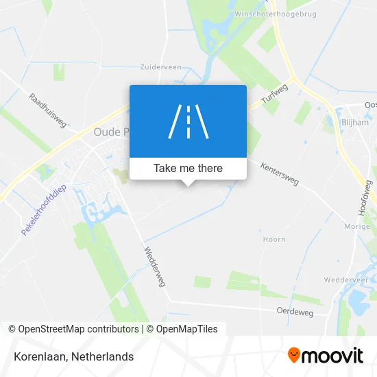 Korenlaan map