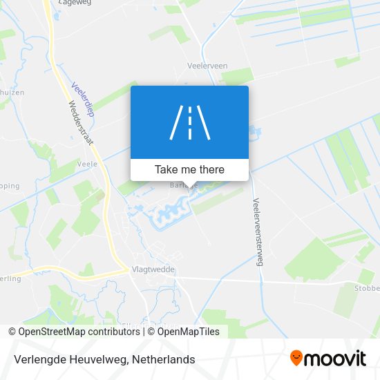 Verlengde Heuvelweg map