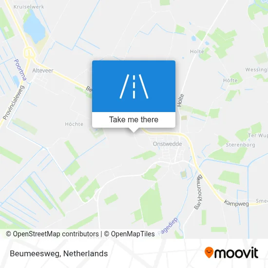 Beumeesweg map